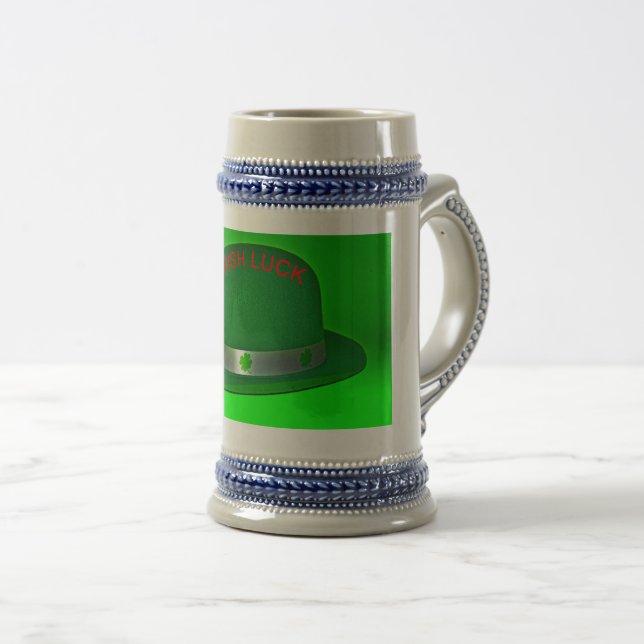 Caneca De Cerveja Irlandês (Frente Esquerda)
