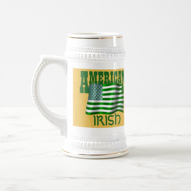 Caneca De Cerveja Irlandês Americano (Esquerda)