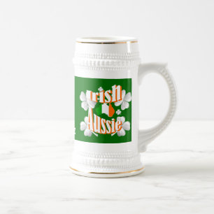 Caneca De Cerveja Irlandês Patriótico Australiano