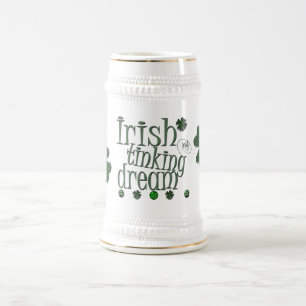 Caneca de cerveja irlandesa