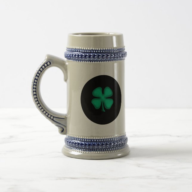 Caneca de cerveja Irlandesa Negra (Esquerda)