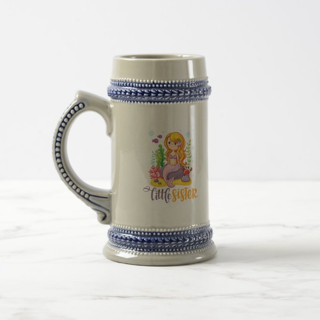 Caneca De Cerveja Irmã 🧜 ‍ ♀️ Sereia (Esquerda)