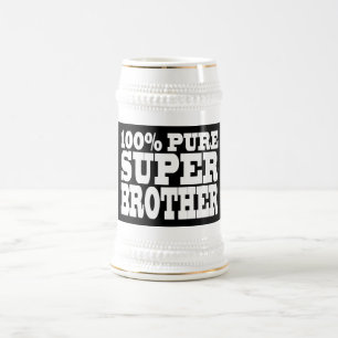 Caneca De Cerveja Irmão super puro das festas de aniversário 100%