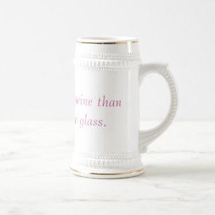 Caneca De Cerveja Isto guardara mais vinho do que meu vidro de vinho