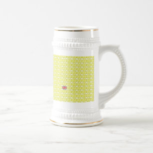 Caneca De Cerveja Jacks & ímpar Yellow UK Union