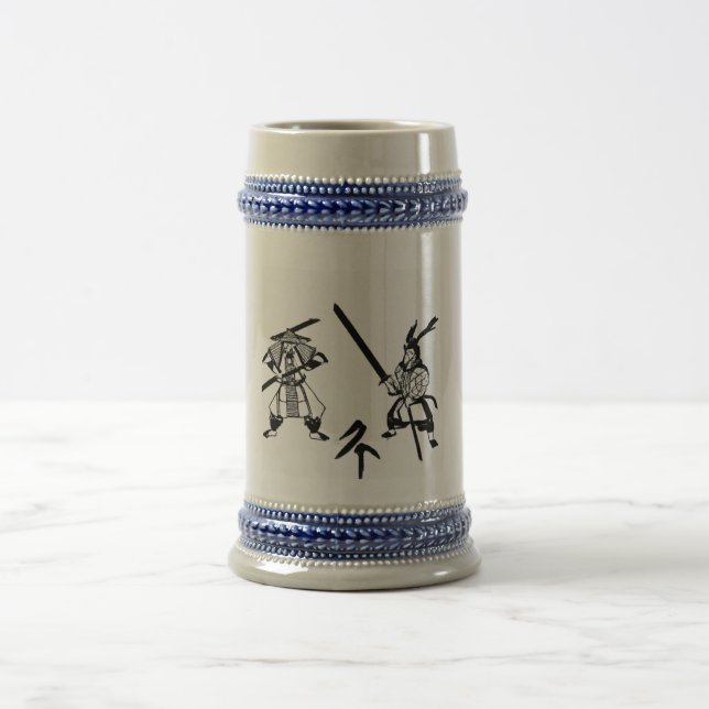 Caneca De Cerveja Japonês Cultura Samurai (Centro)