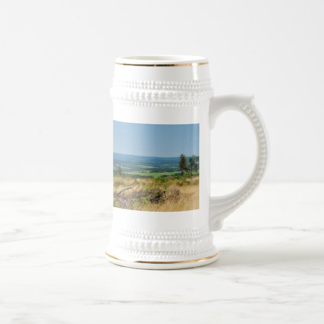 Caneca De Cerveja Jarro paisagem no país de vencedor, carvalho de (Direita)
