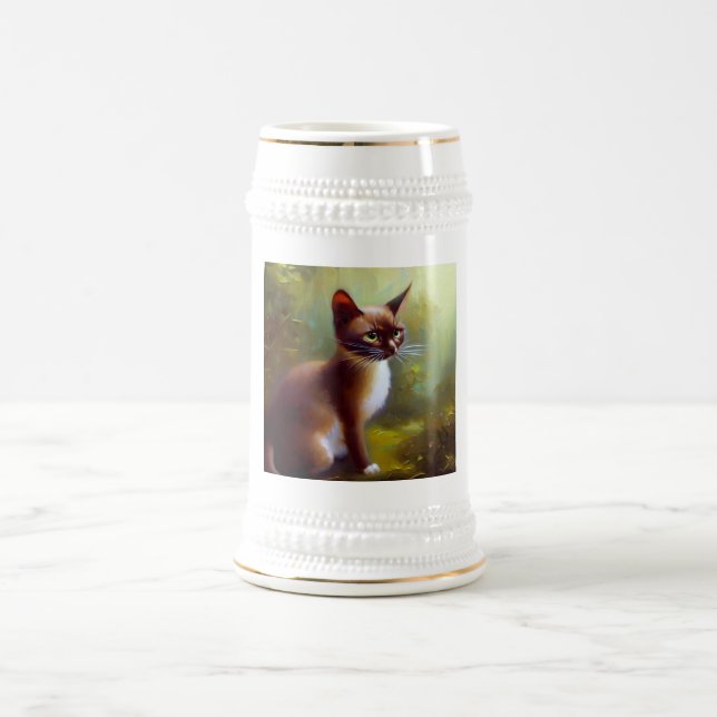 Caneca De Cerveja Javanese Cat (Centro)