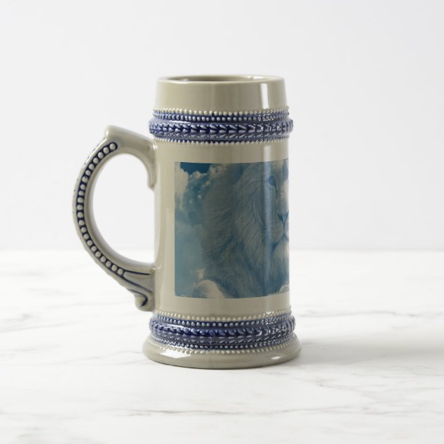 CANECA DE CERVEJA JESUS O LAMB E JESUS O LÍON (Esquerda)