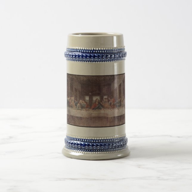 Caneca De Cerveja Jesus "Yeshua" O Último Jantar, Leonardo da Vinci (Centro)