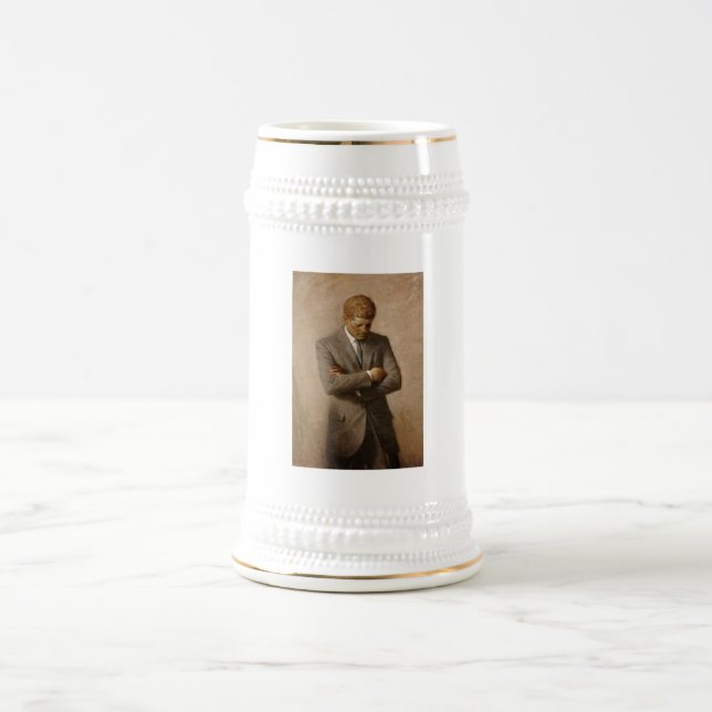 Caneca De Cerveja John Kennedy Presidente da Casa Branca dos EUA (Centro)