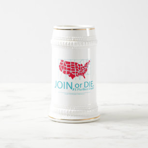 Caneca De Cerveja Junte-se ou morra-se