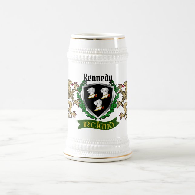 Caneca De Cerveja Kennedy/O'Kennedy Irish Shield (Centro)