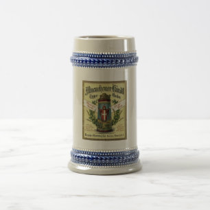 Caneca De Cerveja Kessler Kindl Vintage Ale Label Mug