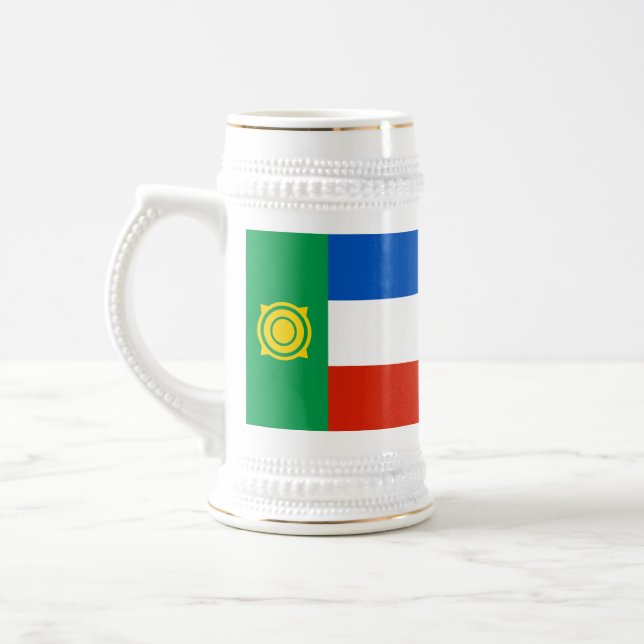 Caneca De Cerveja Khakassia Flag (Esquerda)