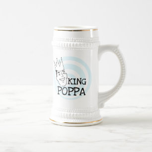 Caneca De Cerveja King Poppa T-shirts e presentes