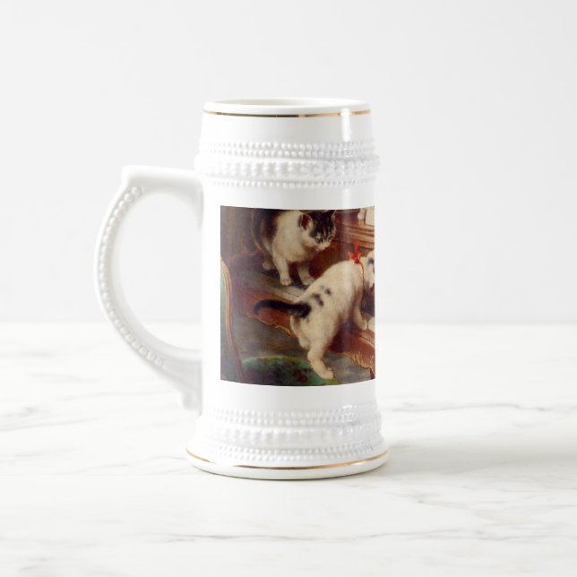 Caneca De Cerveja Kittens e Piano (Esquerda)
