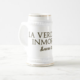 Caneca De Cerveja La Verdad Es Inmortal(Letras Gold)