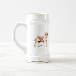 Caneca De Cerveja Labrador Retriever