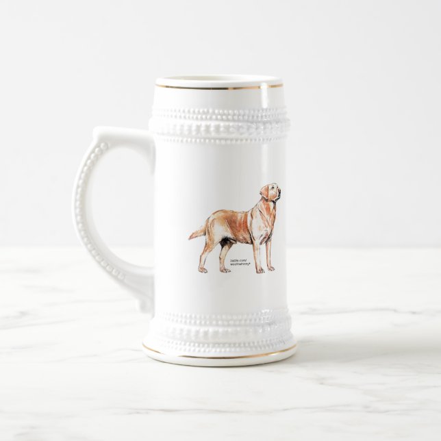 Caneca De Cerveja Labrador Retriever (Esquerda)