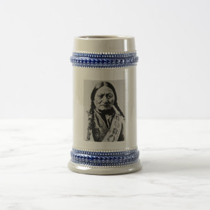 Caneca De Cerveja Lakota Chefe Rende: Sentado Bull Fort Buford