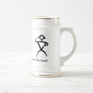 Caneca De Cerveja Lance a música do móbil do DJ Maui