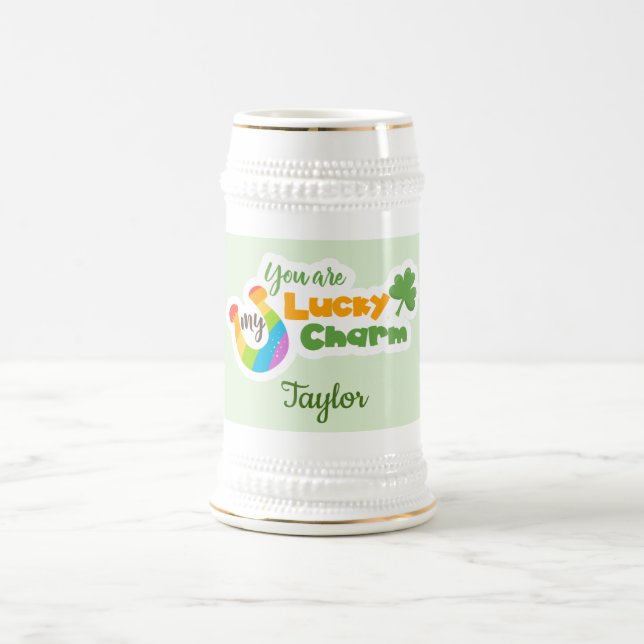 Caneca De Cerveja Legal Lucky Horsfere e Clover (Centro)