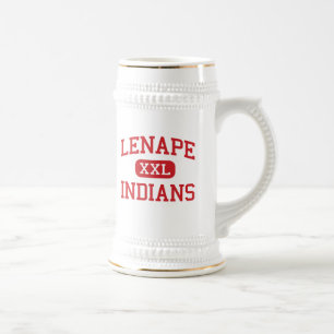 Caneca De Cerveja Lenape - indianos - alto - Medford New-jersey