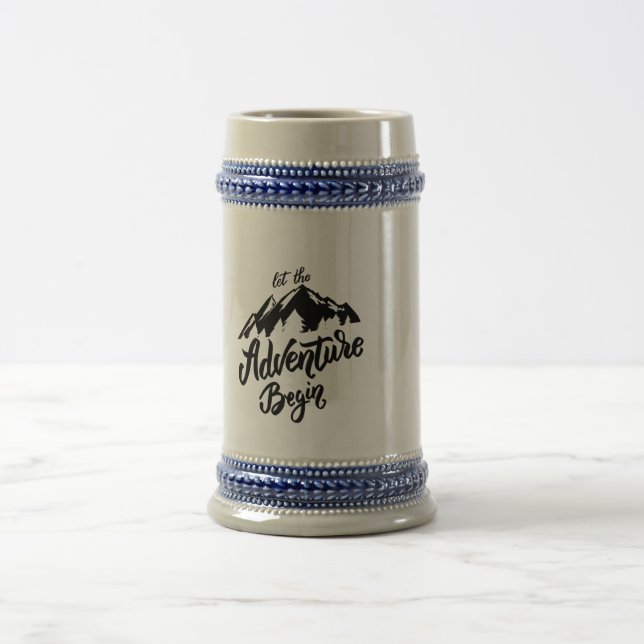 Caneca De Cerveja let the adventure begin amazing design chill out  (Centro)