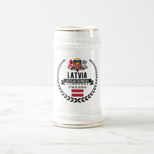 Caneca De Cerveja Letónia
