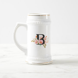 Caneca De Cerveja Letra B