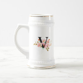 Caneca De Cerveja Letra V
