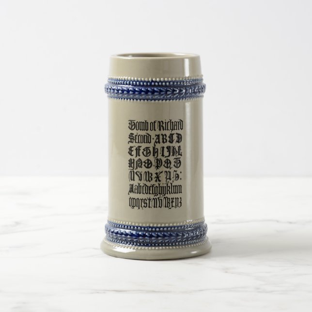 Caneca De Cerveja Letras Góticas Mug (Centro)