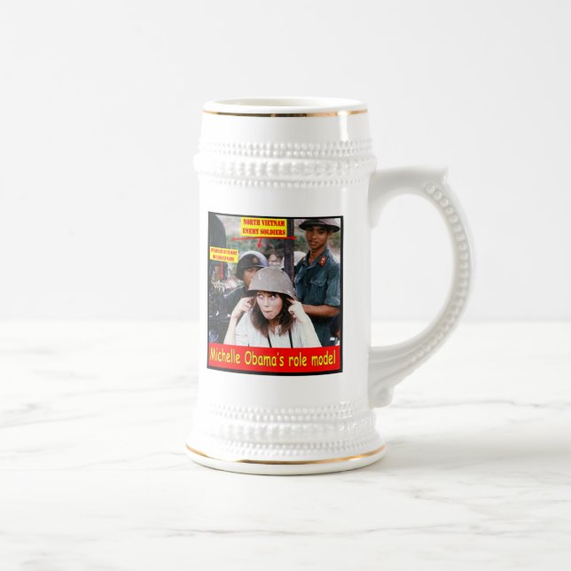 CANECA DE CERVEJA LIÇÃO DE HISTÓRIA PARA JOVENS AMERICANOS (Direita)