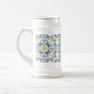 Caneca De Cerveja Lima Azulejo Italiano
