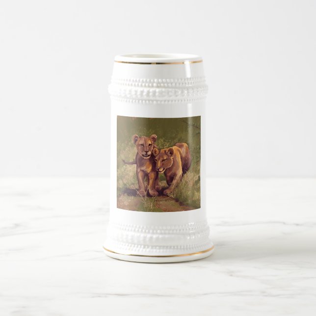 Caneca De Cerveja Lion Cubs (Centro)