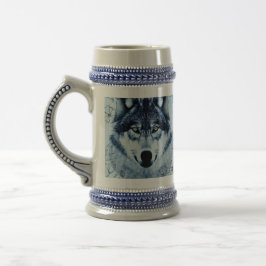 Caneca De Cerveja Lobo Azul
