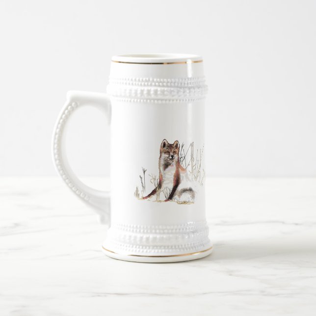 Caneca De Cerveja Lobo de inverno (Esquerda)
