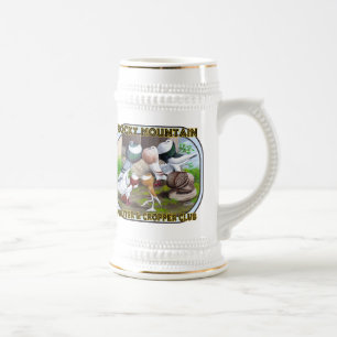 Caneca De Cerveja Logotipo do clube da montanha rochosa