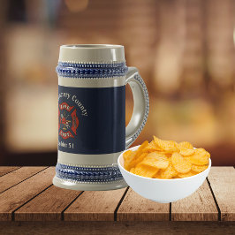 Caneca De Cerveja Logotipo do Fire Department Personalizado
