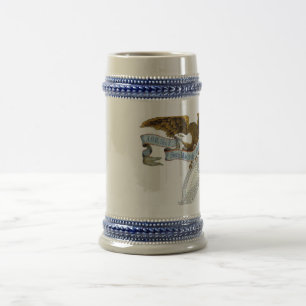 Caneca De Cerveja Logotipo novo de Eagle AOH