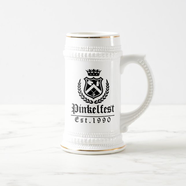 Caneca De Cerveja Logotipo Pinkelfest (Direita)