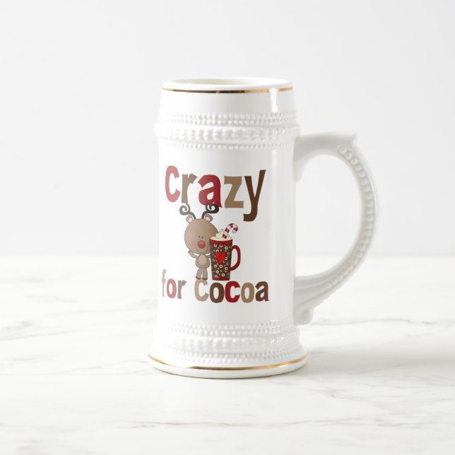 Caneca De Cerveja Louco para o cacau (Direita)