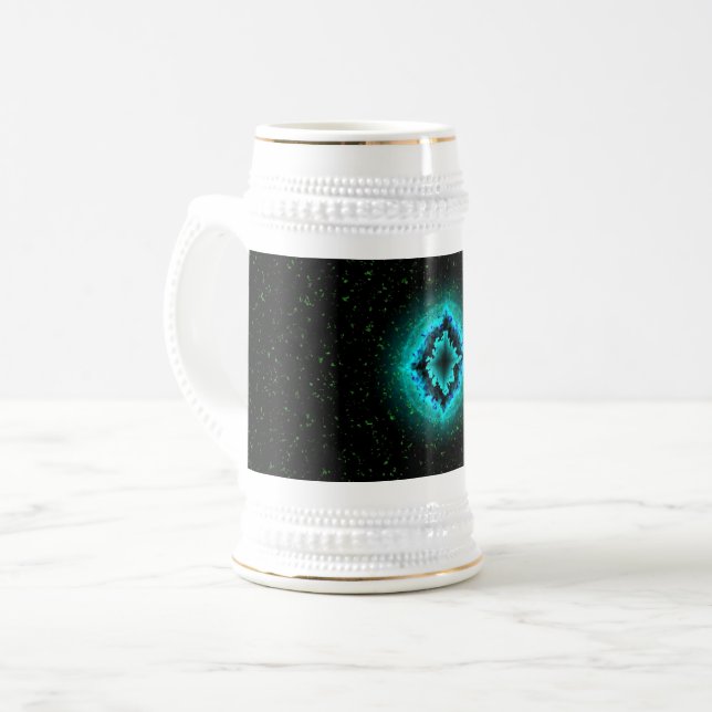 Caneca De Cerveja Lucky Star e Asterisk (Frente Esquerda)