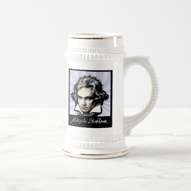 Caneca De Cerveja Ludwig van Beethoven (Direita)