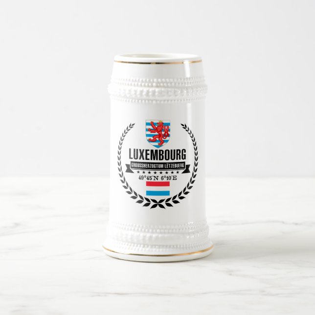 Caneca De Cerveja Luxembourg (Centro)