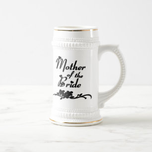 Caneca De Cerveja Mãe clássica da noiva