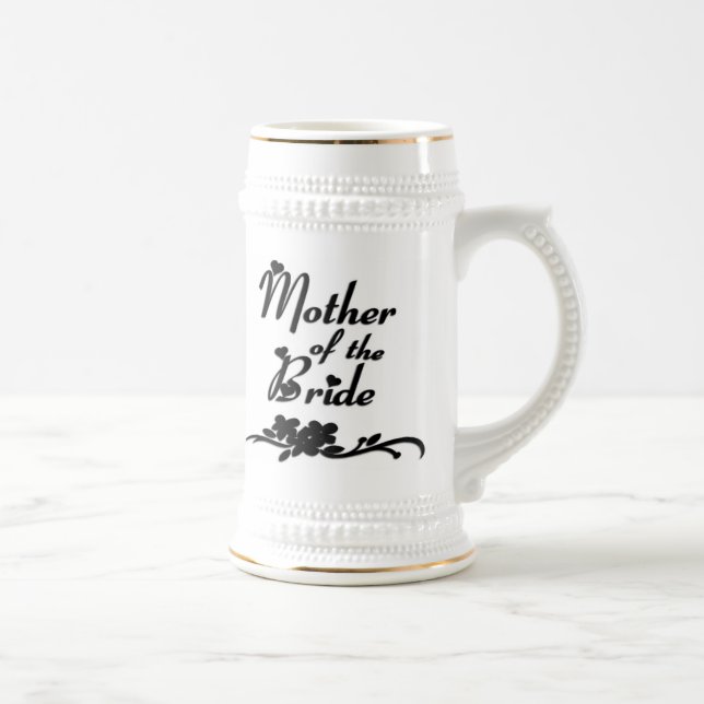 Caneca De Cerveja Mãe clássica da noiva (Direita)