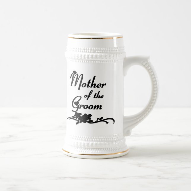 Caneca De Cerveja Mãe clássica do noivo (Direita)