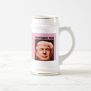 CANECA DE CERVEJA MÃE FORMIDÁVEL DONALD TRUMP